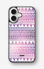 iPhone 17 Hard Case – Purple Aztec - View 1