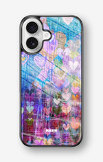 iPhone 17 Hard Case – Purple Hearts - View 1