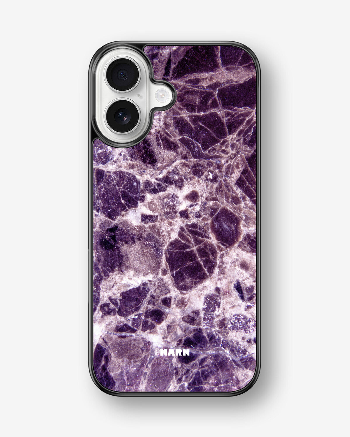 iPhone 17 Hard Case – Purple Marble - View 1