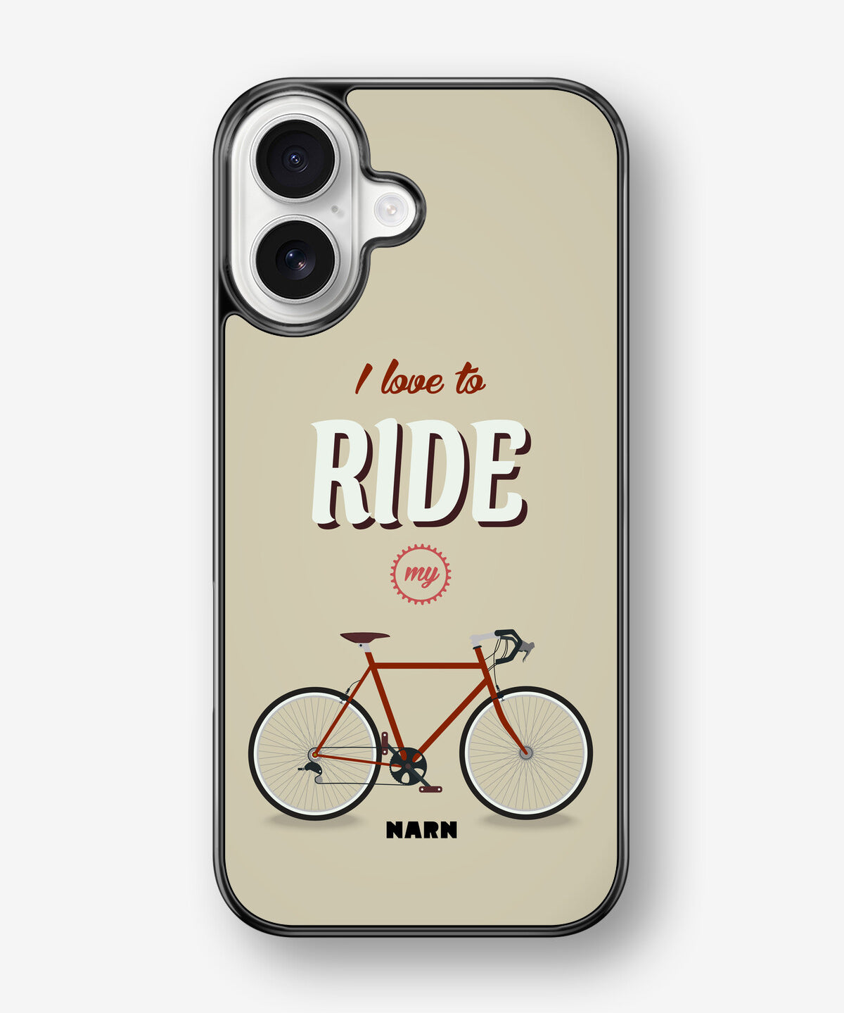 iPhone 17 Hard Case – Ride My Bicycle - View 1