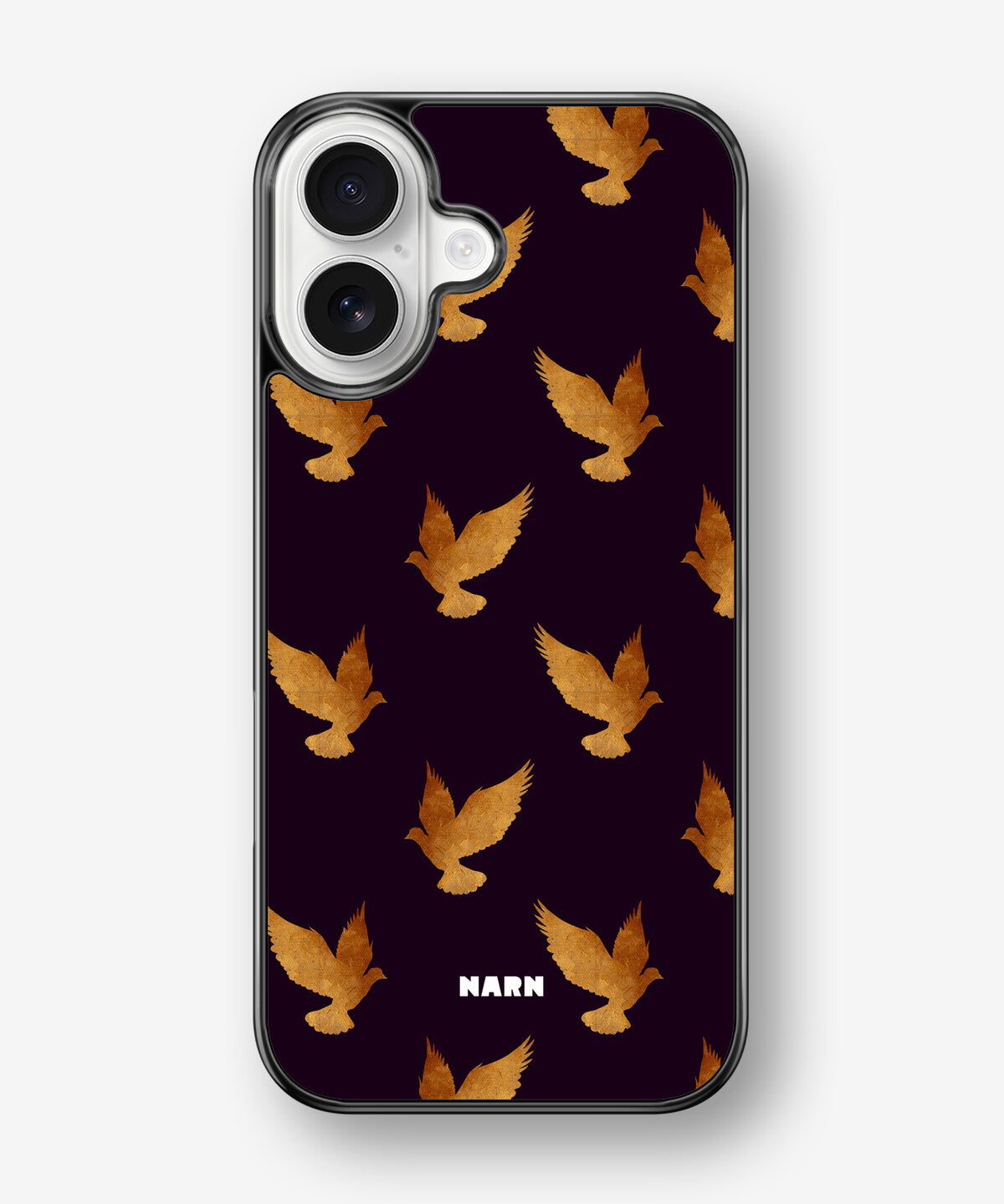 iPhone 17 Hard Case – Royal Doves - View 1
