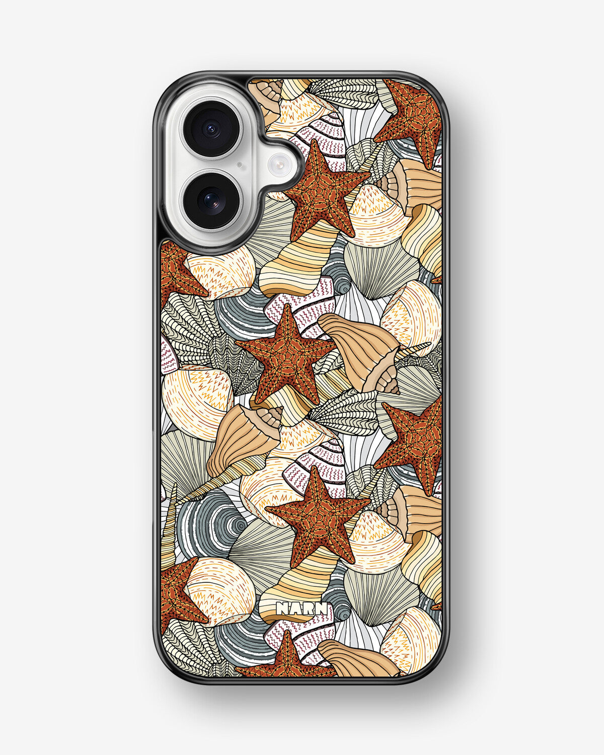 iPhone 17 Hard Case – Sea Shells - View 1