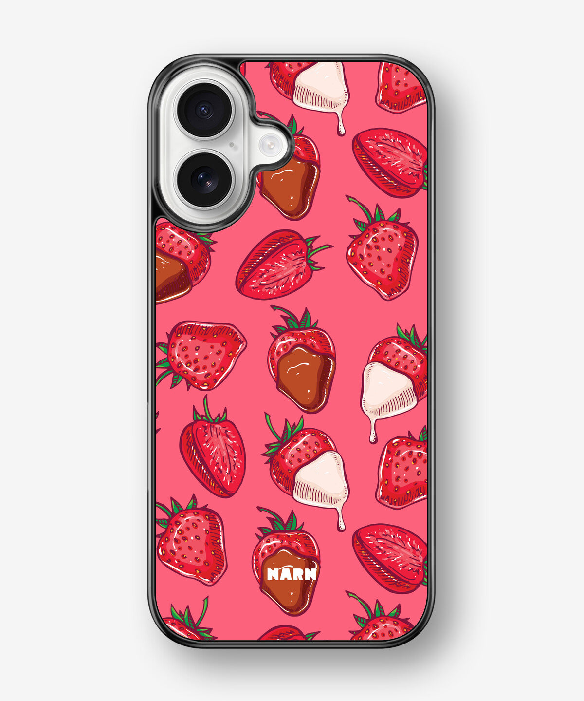 iPhone 17 Hard Case – Strawberry Chocolate - View 1