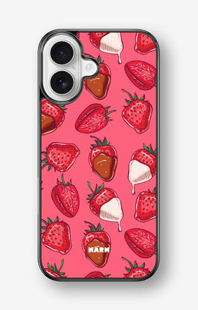 iPhone 17 Hard Case – Strawberry Chocolate - View 1