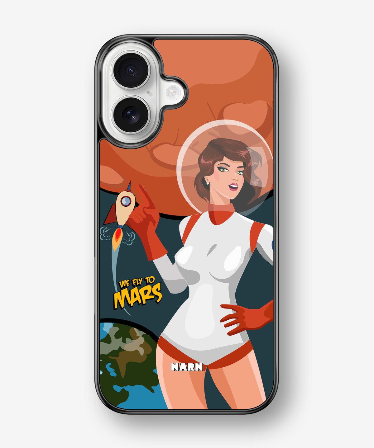 iPhone 17 Hard Case – We Fly To Mars - View 1