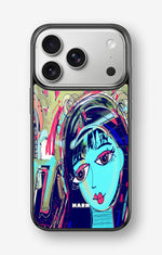 iPhone 17 Pro Hard Case – Abstract Cat - View 1