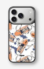iPhone 17 Pro Hard Case – Apricot Sneakers - View 1