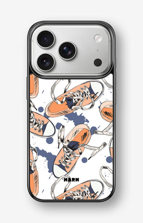 iPhone 17 Pro Hard Case – Apricot Sneakers - View 1