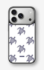 iPhone 17 Pro Hard Case – Blue Turtles - View 1