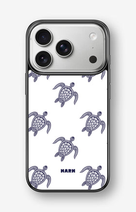 iPhone 17 Pro Hard Case – Blue Turtles - View 1