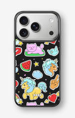 iPhone 17 Pro Hard Case – Cute Stickers - View 1