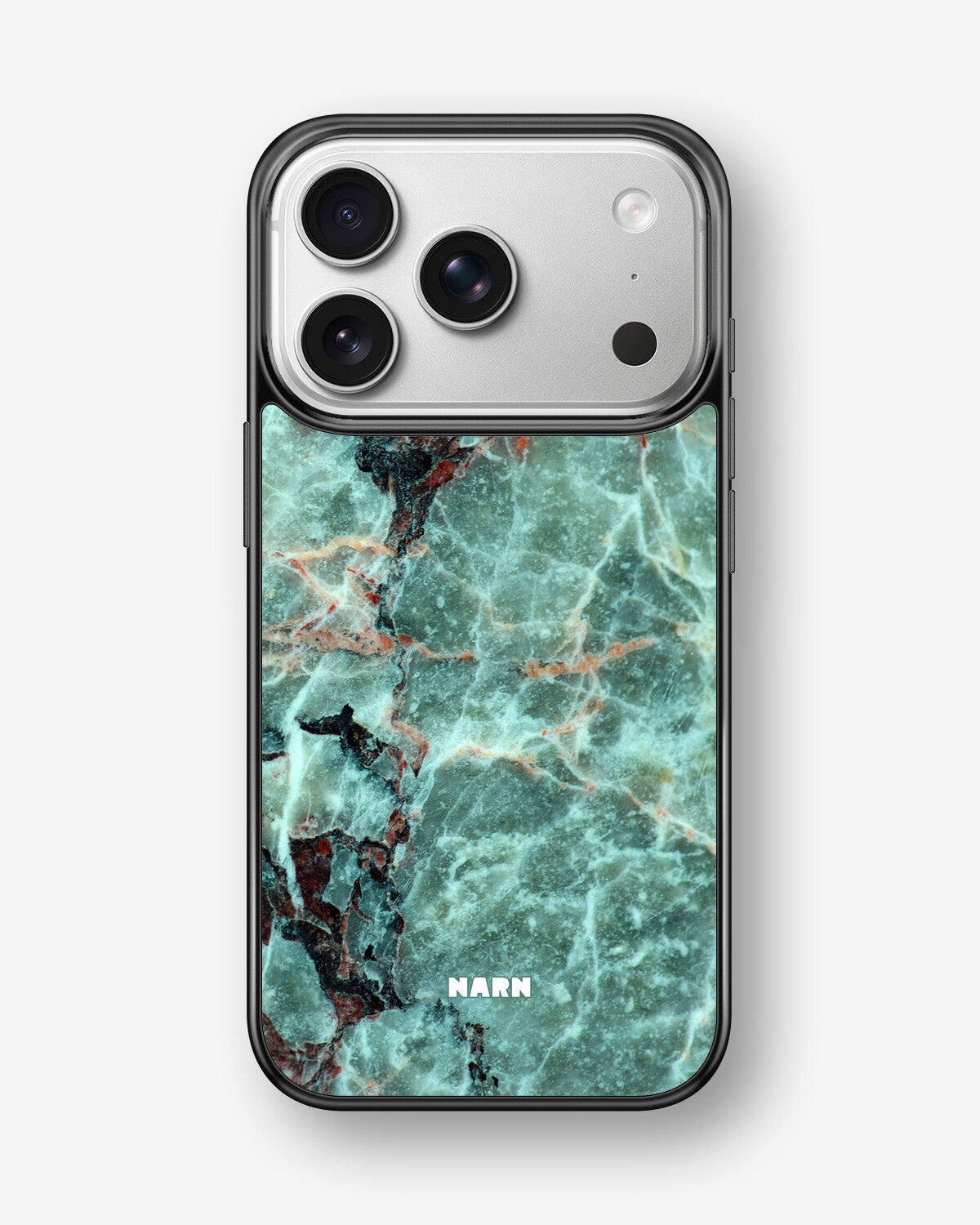 iPhone 17 Pro Hard Case – Green Marble - View 1