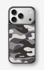 iPhone 17 Pro Hard Case – Grey Camo - View 1