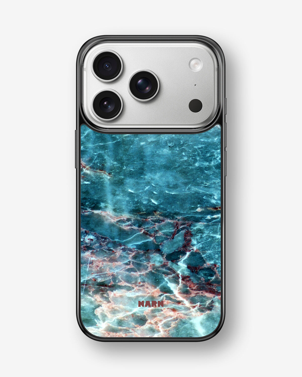 iPhone 17 Pro Hard Case – Icy Marble - View 1