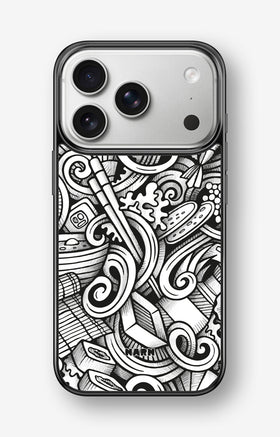iPhone 17 Pro Hard Case – Japanese Pattern - View 1