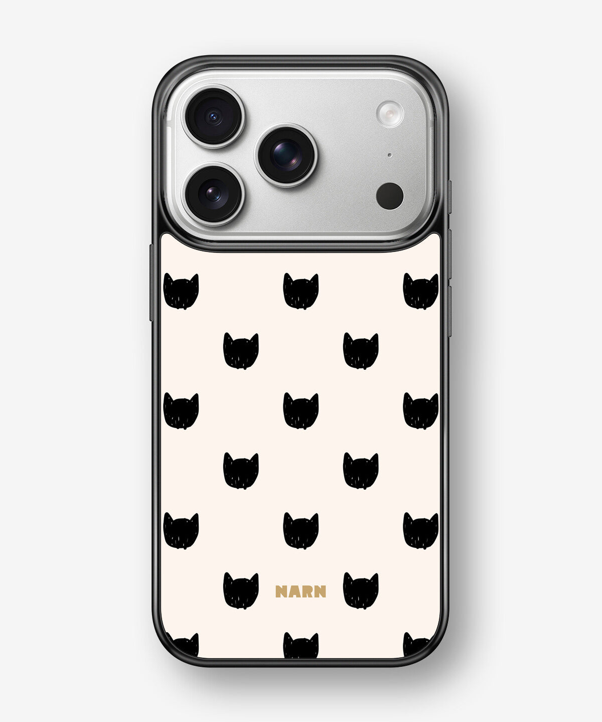 iPhone 17 Pro Hard Case – Kitty Dots - View 1