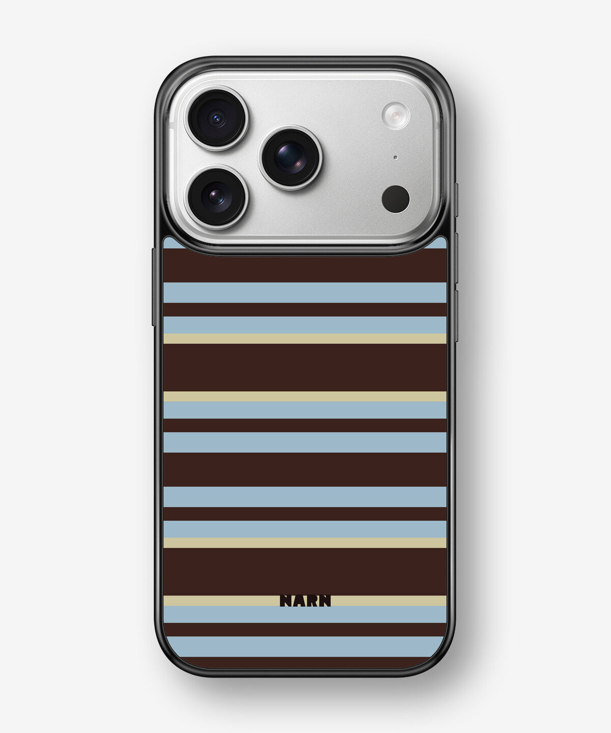 iPhone 17 Pro Hard Case – Latte Lines - View 1