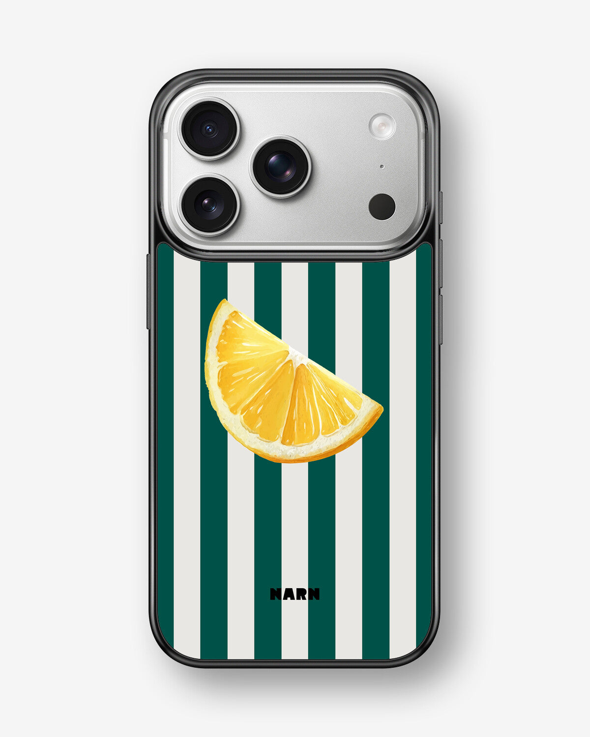 iPhone 17 Pro Hard Case – Lemon Stripes - View 1