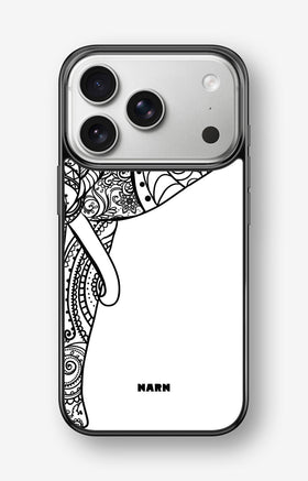 iPhone 17 Pro Hard Case – Mandala Elephant - View 1