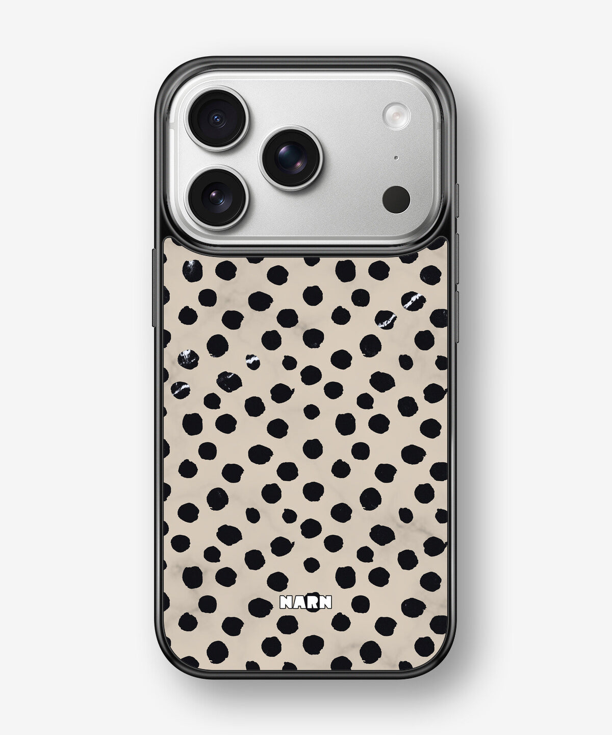 iPhone 17 Pro Hard Case – Marble Dots - View 1