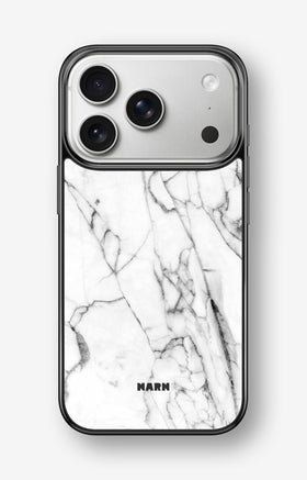 iPhone 17 Pro Hard Case – Milky Marble - View 1