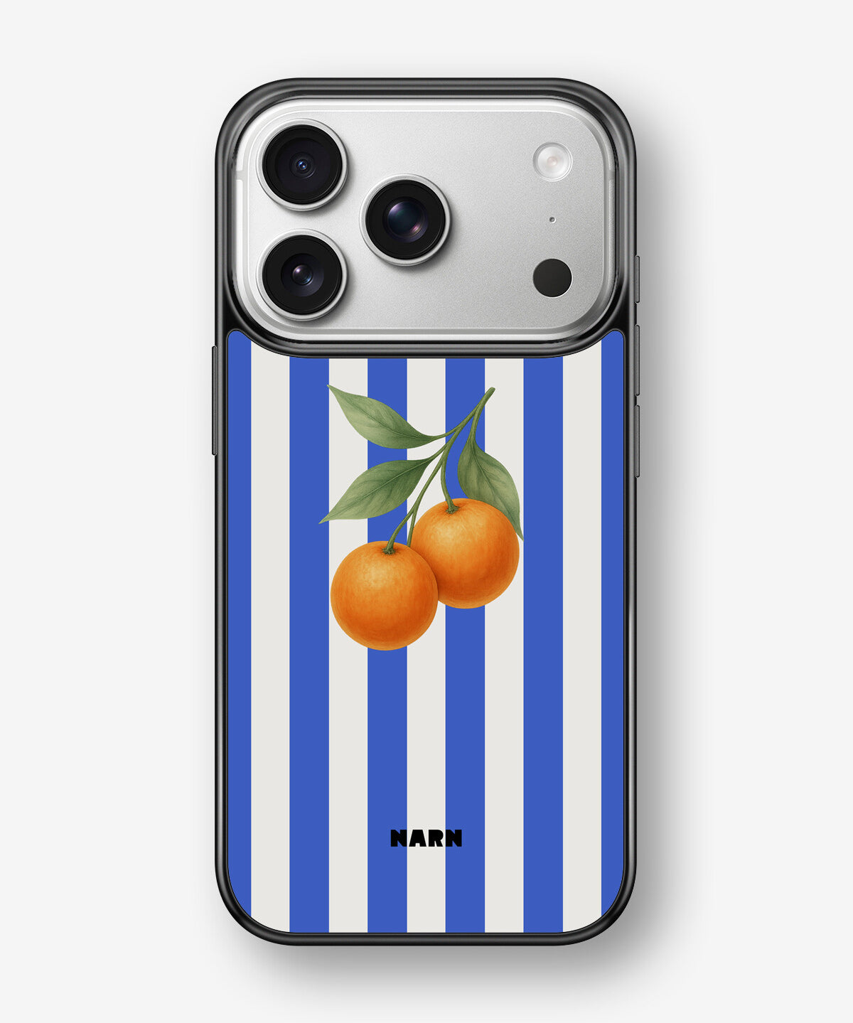 iPhone 17 Pro Hard Case – Orange Stripes - View 1