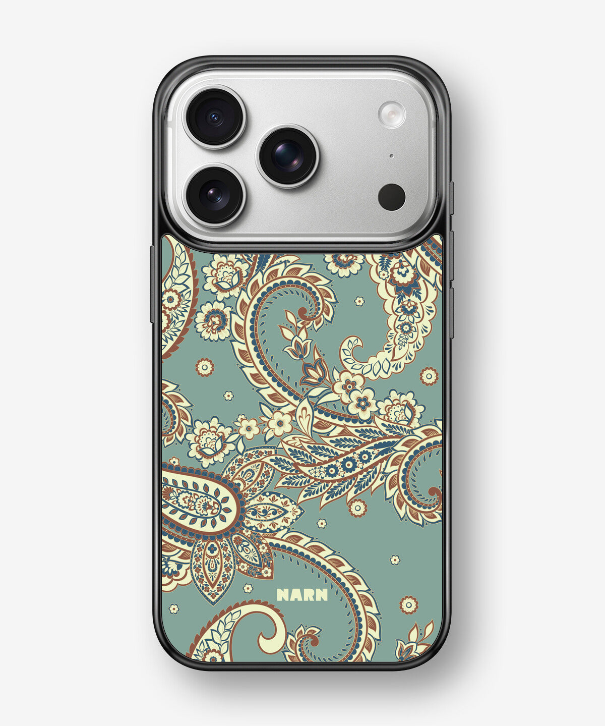 iPhone 17 Pro Hard Case – Paisley Green - View 1