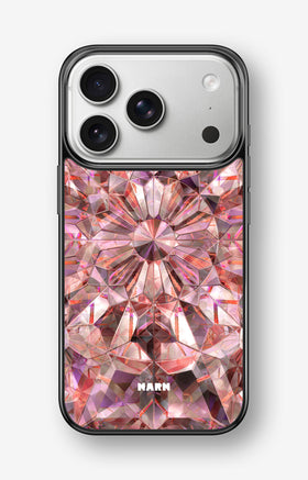 iPhone 17 Pro Hard Case – Pink Crystals - View 1