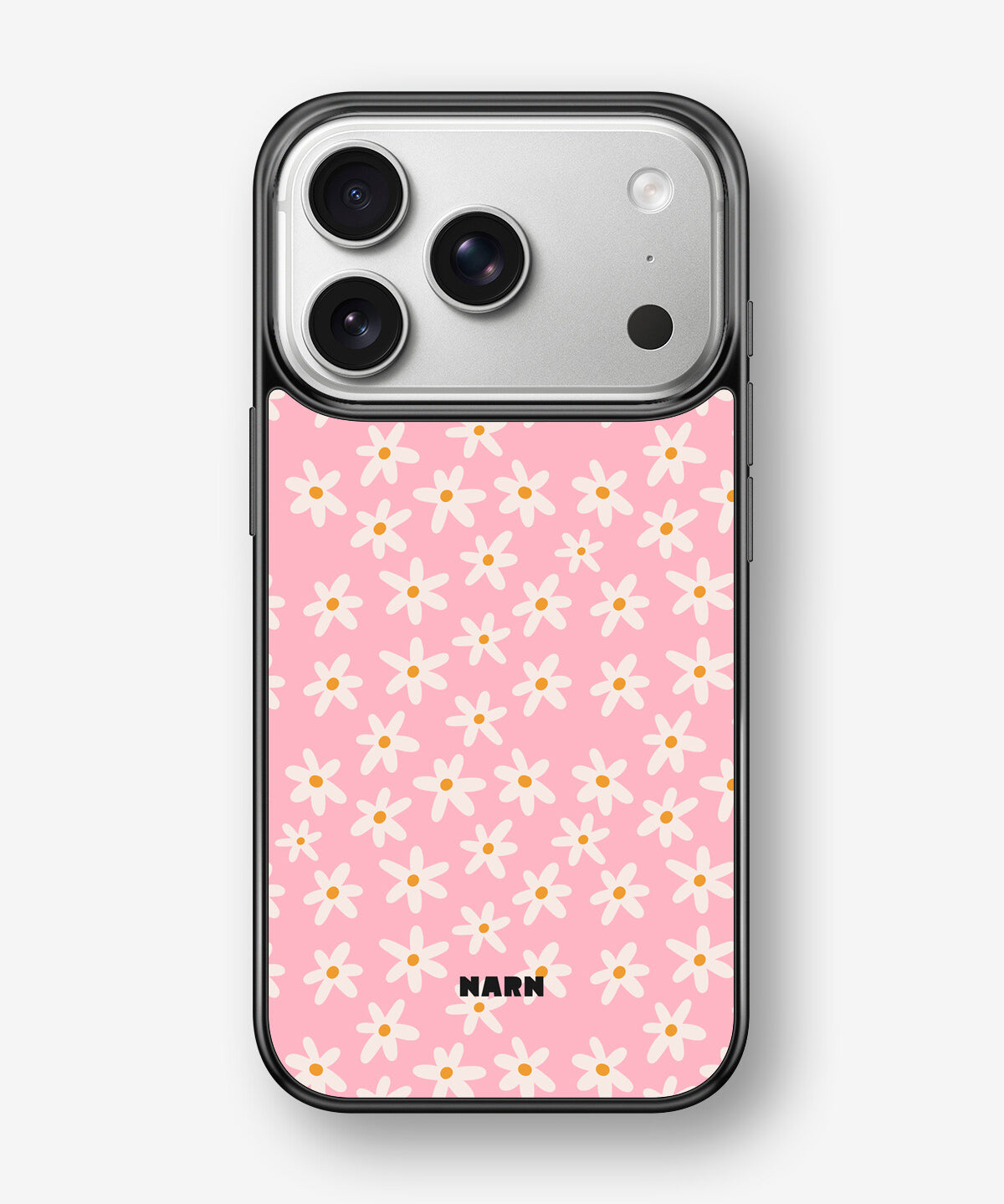 iPhone 17 Pro Hard Case – Pink Daisy - View 1