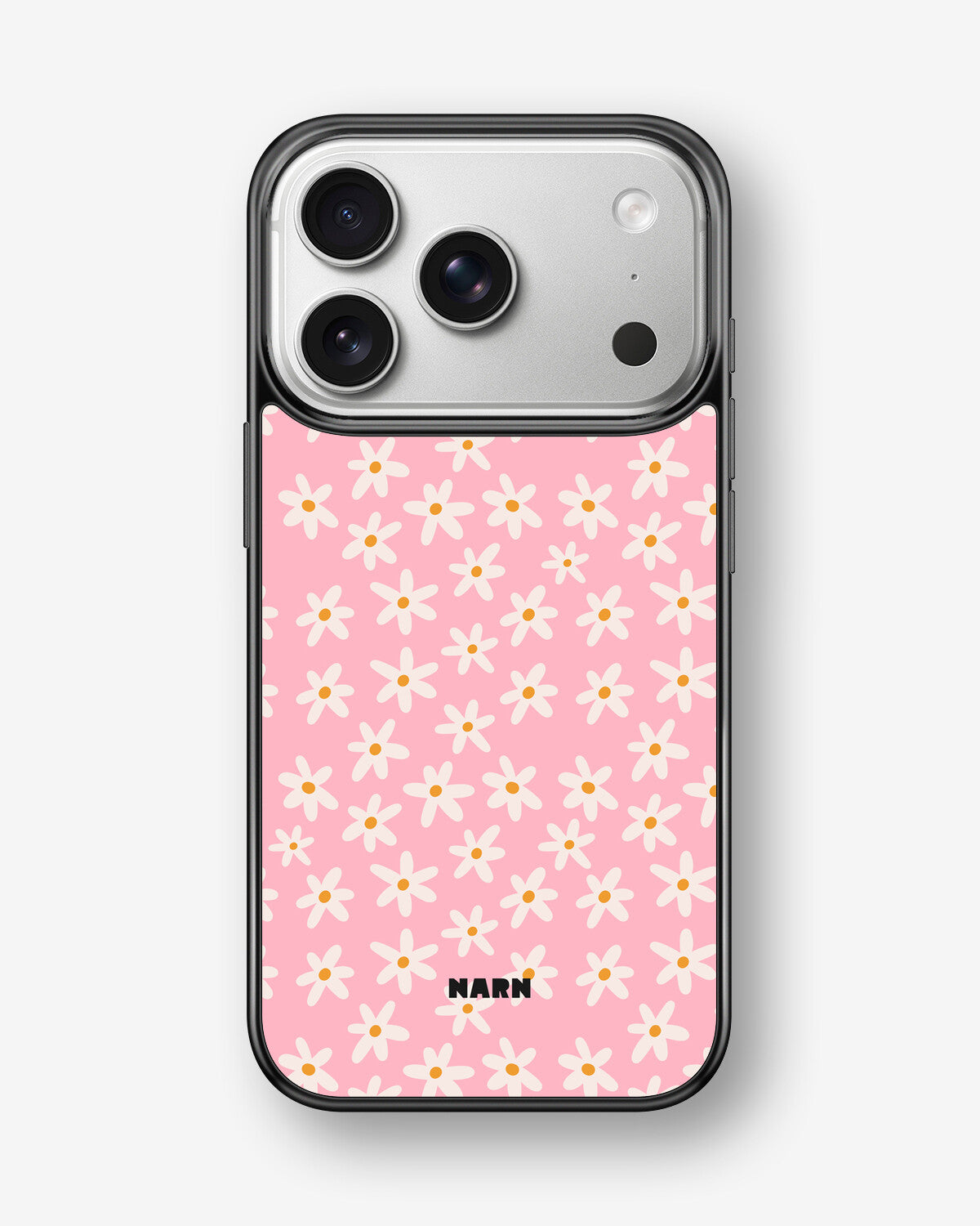 iPhone 17 Pro Hard Case – Pink Daisy - View 1
