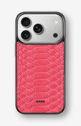 iPhone 17 Pro Hard Case – Pink Snake - View 1