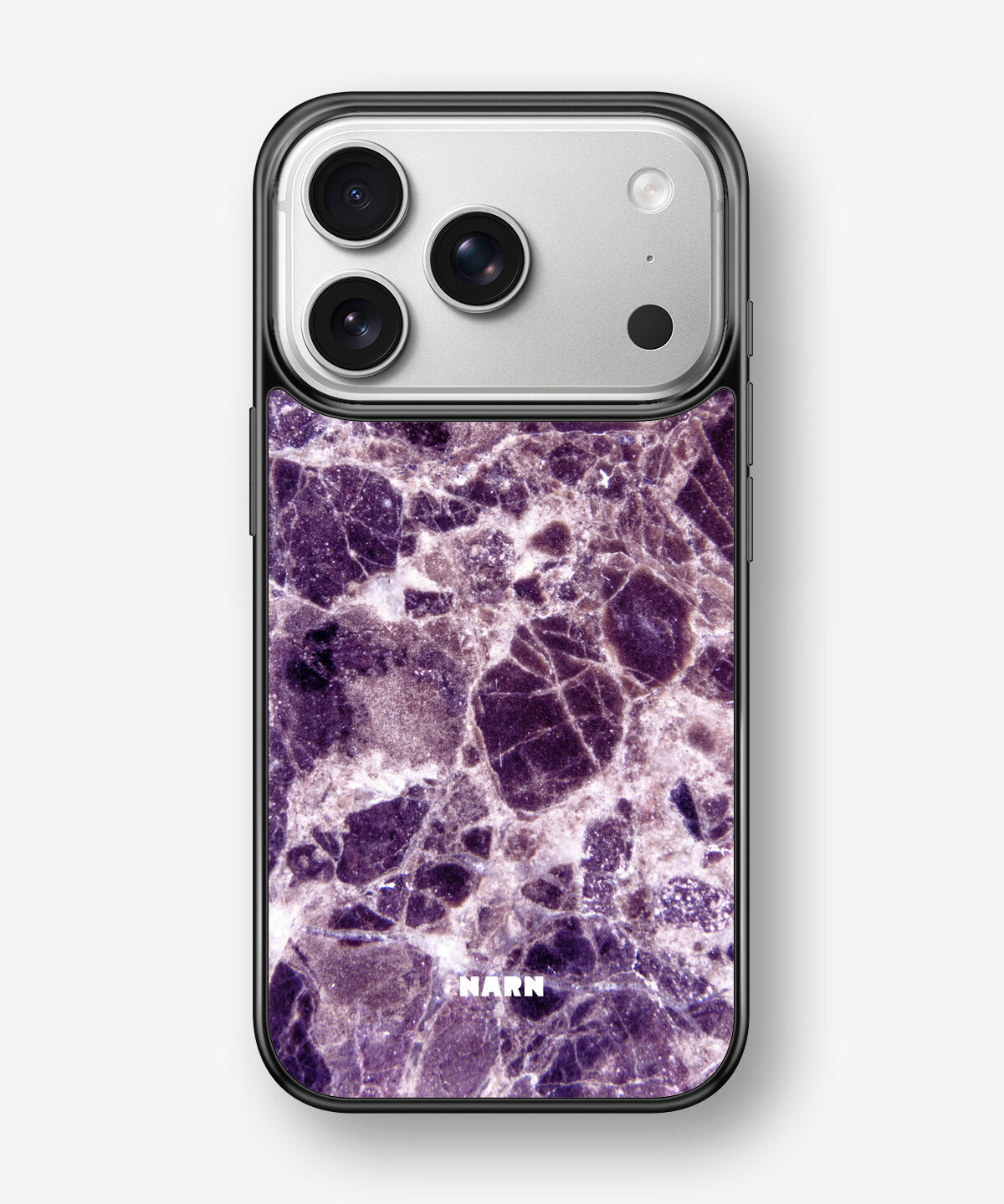 iPhone 17 Pro Hard Case – Purple Marble - View 1
