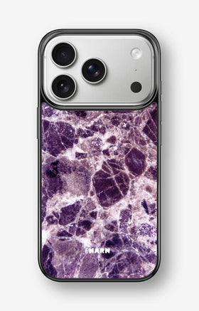 iPhone 17 Pro Hard Case – Purple Marble - View 1