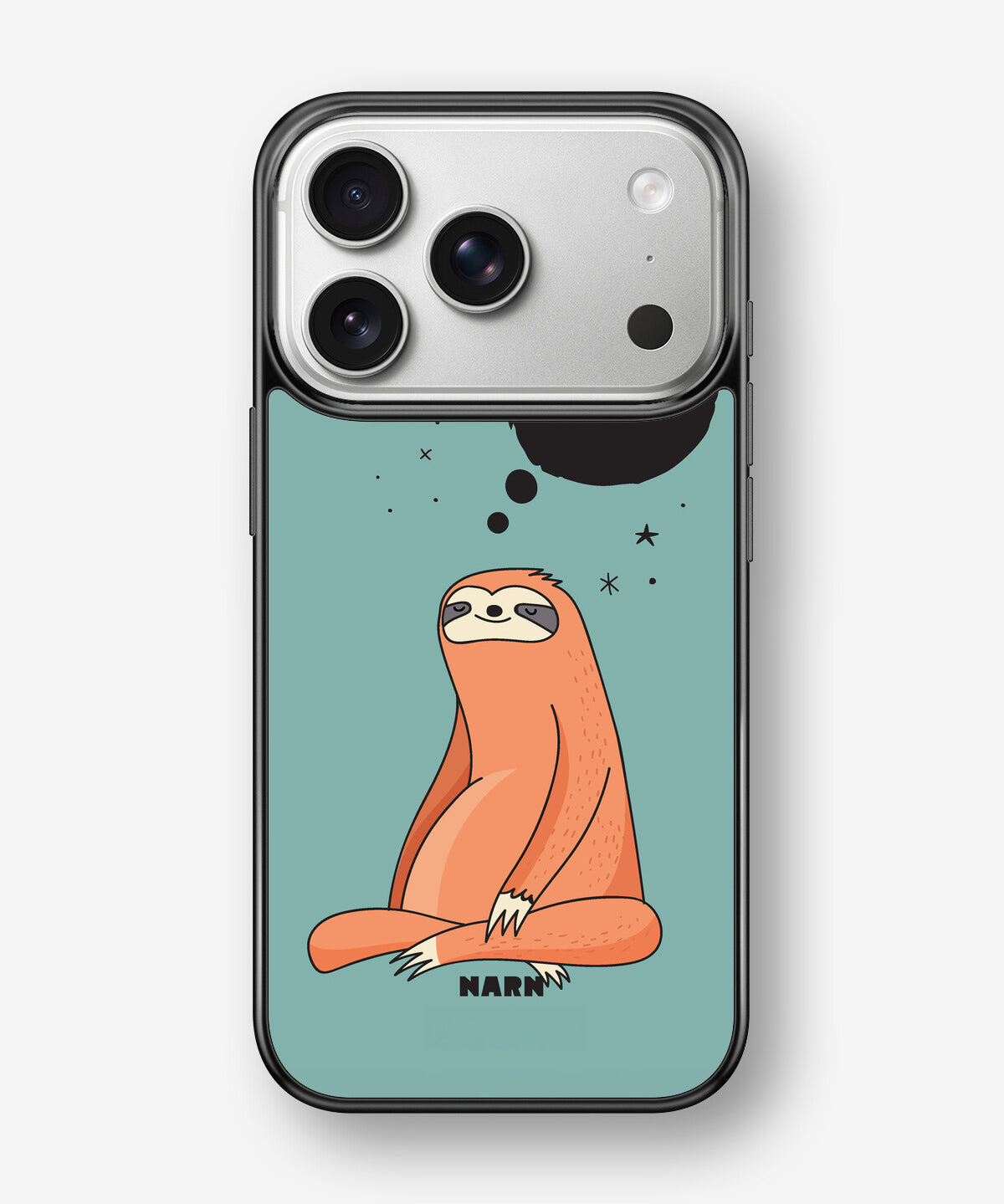 iPhone 17 Pro Hard Case – Slow Down Sloth - View 1