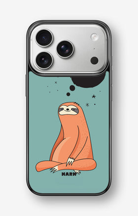 iPhone 17 Pro Hard Case – Slow Down Sloth - View 1