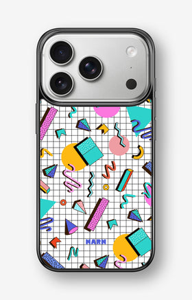 iPhone 17 Pro Max Hard Case – 80s Memphis - View 1