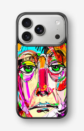 iPhone 17 Pro Max Hard Case – Abstract Portrait - View 1