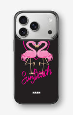 iPhone 17 Pro Max Hard Case – Beach Flamingo - View 1