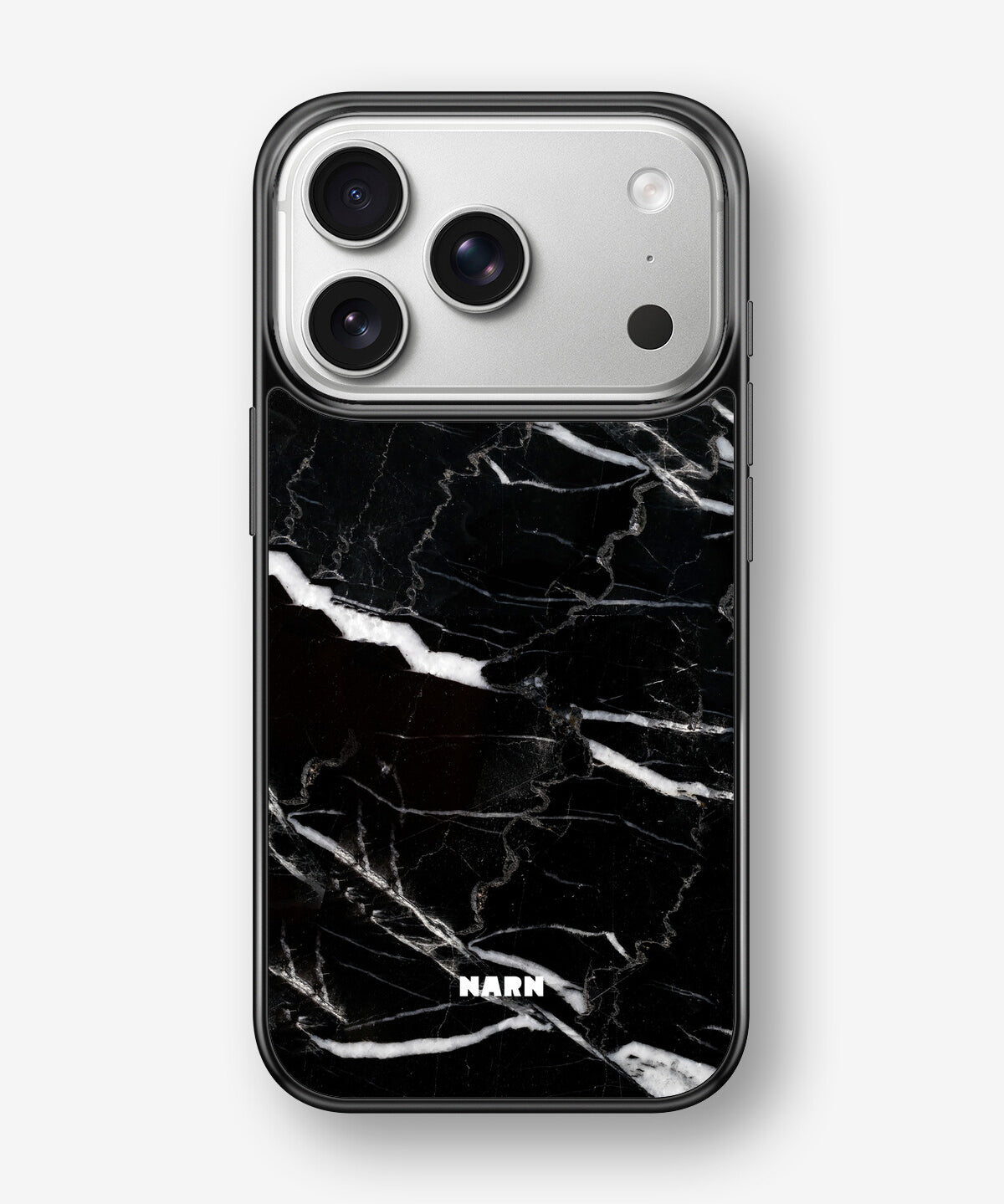 iPhone 17 Pro Max Hard Case – Black Marble - View 1