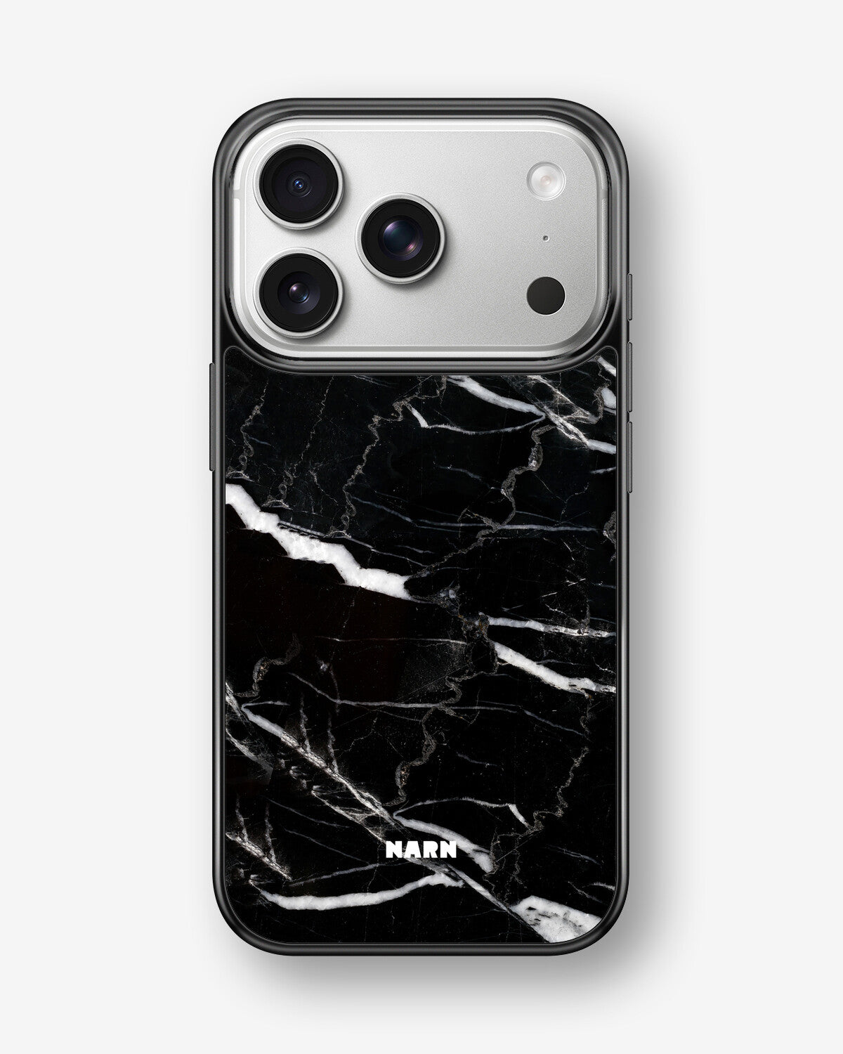 iPhone 17 Pro Max Hard Case – Black Marble - View 1