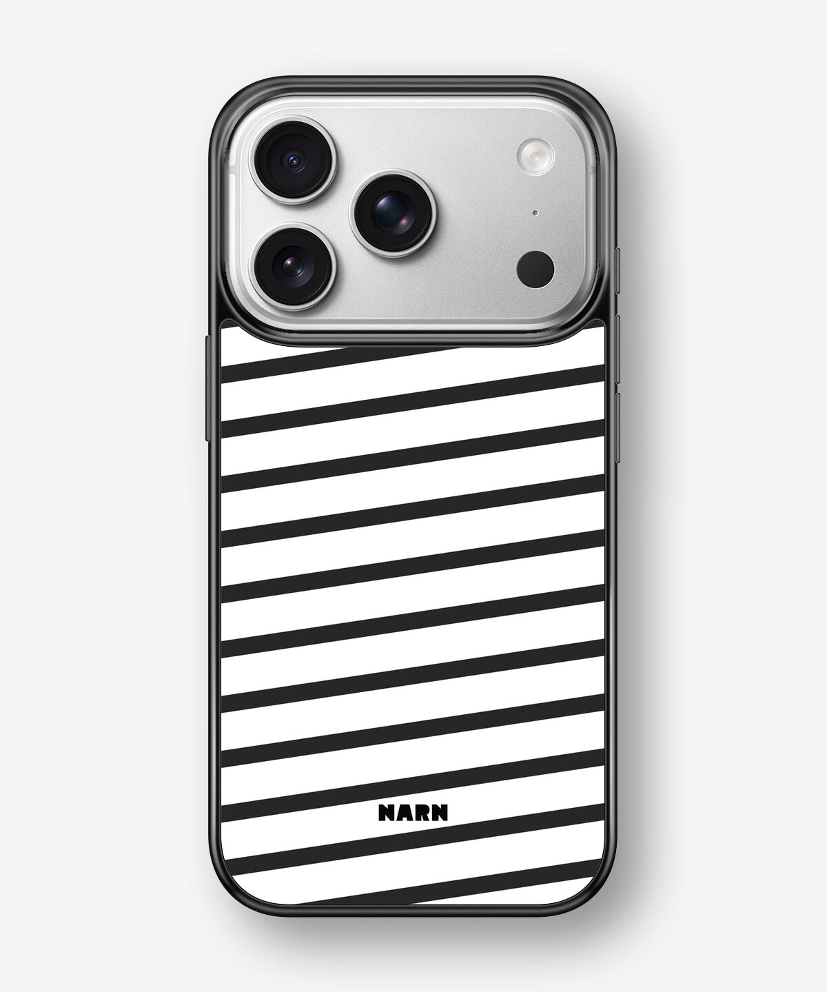 iPhone 17 Pro Max Hard Case – Black Stripes - View 1