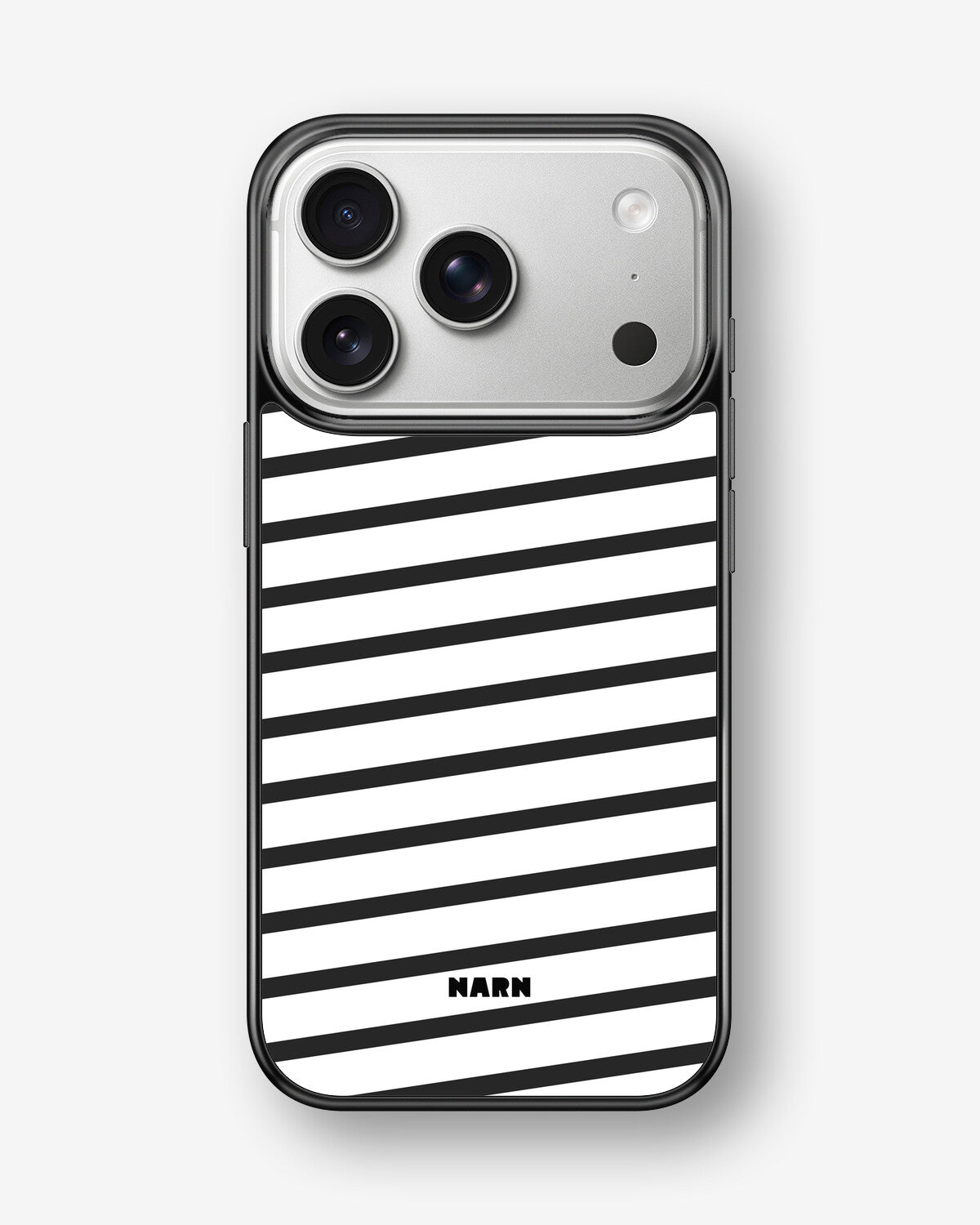 iPhone 17 Pro Max Hard Case – Black Stripes - View 1
