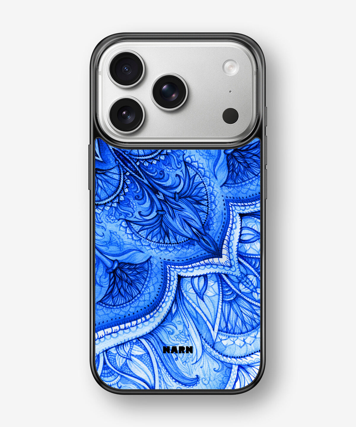 iPhone 17 Pro Max Hard Case – Blue Vintage - View 1