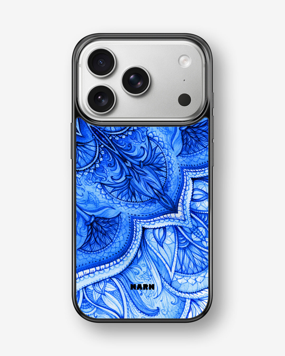 iPhone 17 Pro Max Hard Case – Blue Vintage - View 1