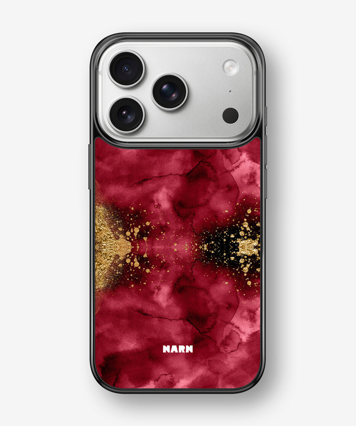 iPhone 17 Pro Max Hard Case – Burgendy Shimmer - View 1