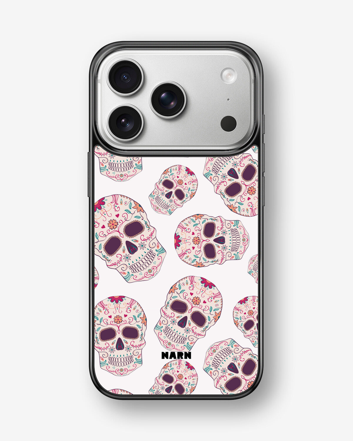 iPhone 17 Pro Max Hard Case – Calavera Skulls - View 1