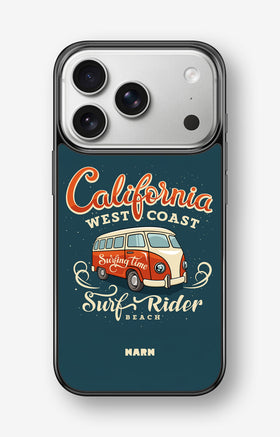 iPhone 17 Pro Max Hard Case – California Surf - View 1