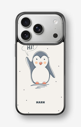 iPhone 17 Pro Max Hard Case – Cute Penguin - View 1
