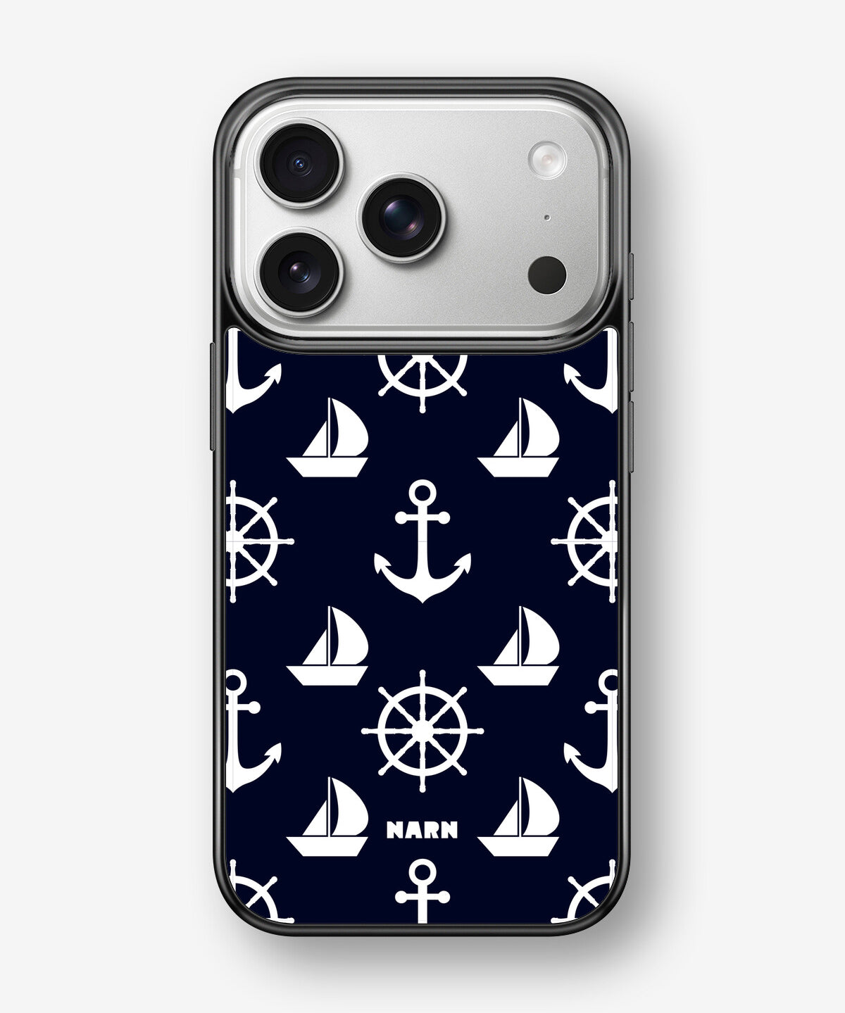 iPhone 17 Pro Max Hard Case – Deep Blue Voyage - View 1