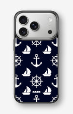 iPhone 17 Pro Max Hard Case – Deep Blue Voyage - View 1
